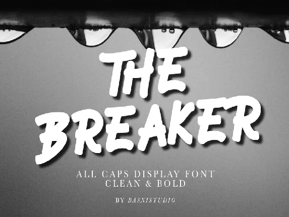 THEBREAKER font