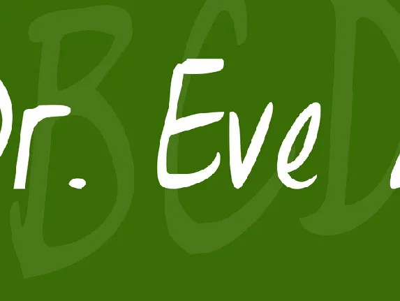 Dr. Eve L font