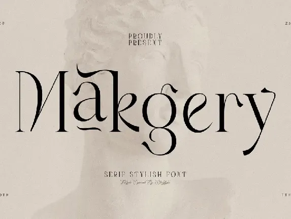 Makgery font