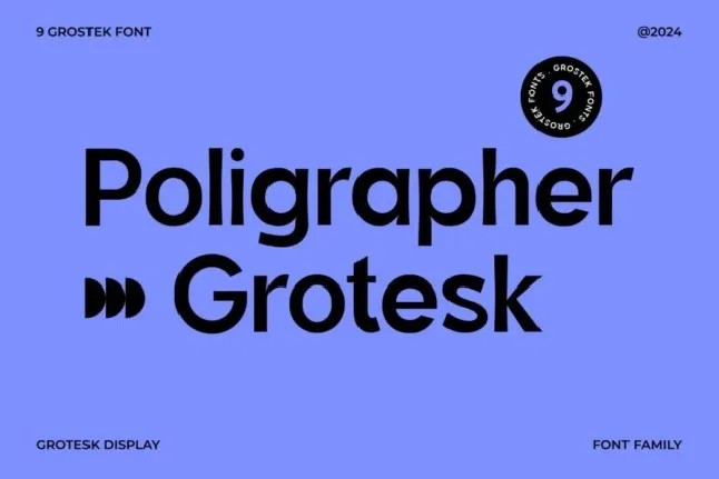 Poligrapher Grotesk Family font