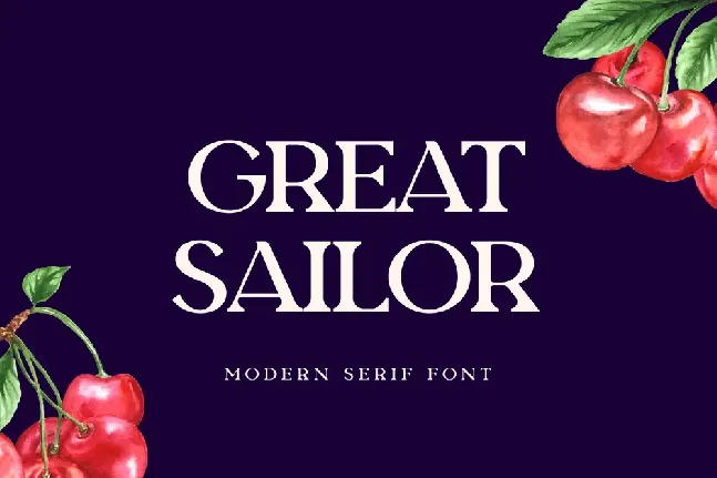 Great Sailor font