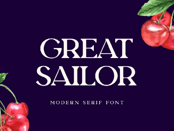 Great Sailor font