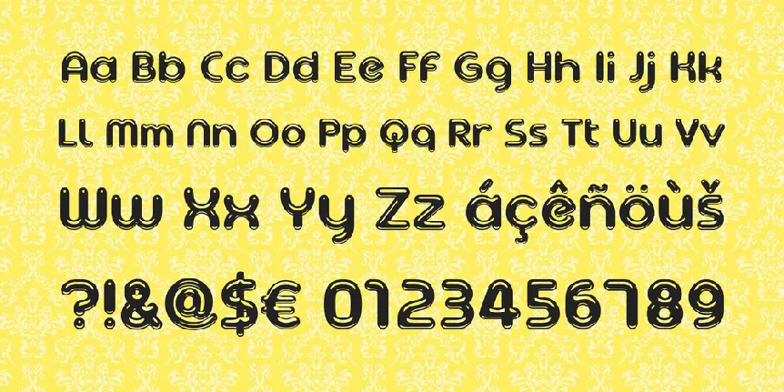 Ageta Chubby Demo font