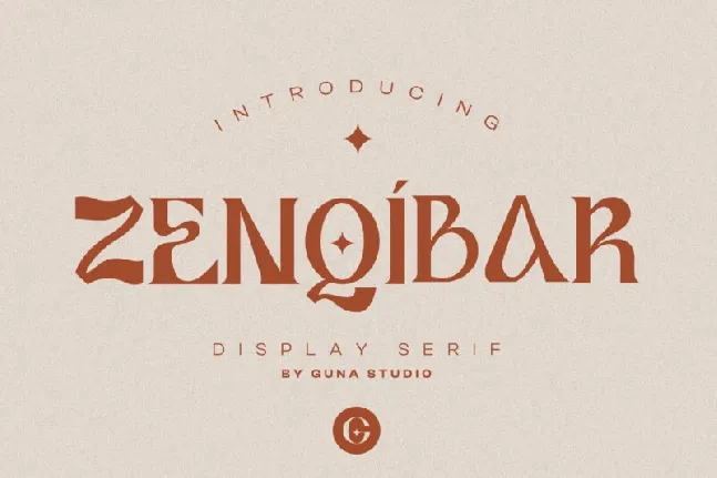 Zenqibar font