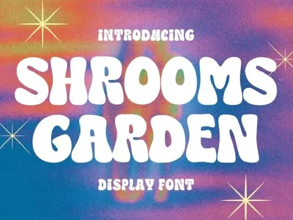 Shrooms Garden font