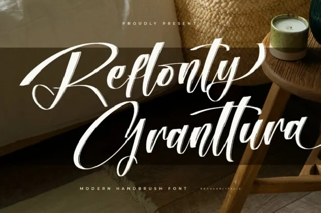 Reflonty Granttura font