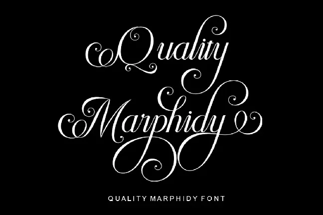 Marphidy font