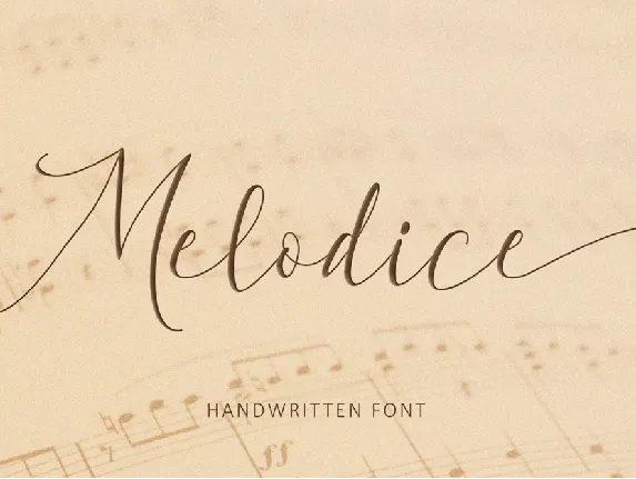 Melodice font