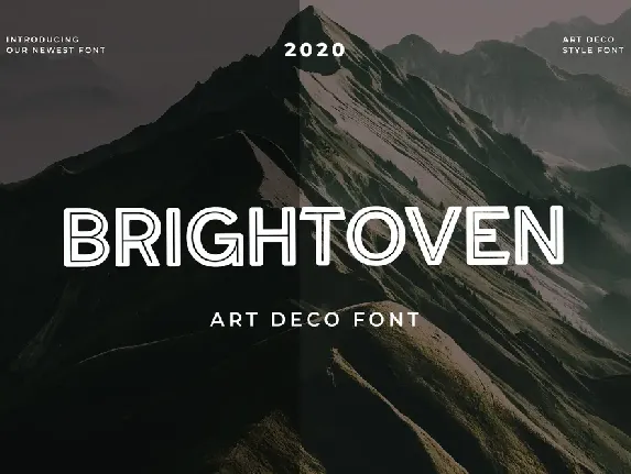 BRIGHTOVEN font