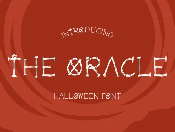 The Oracle font