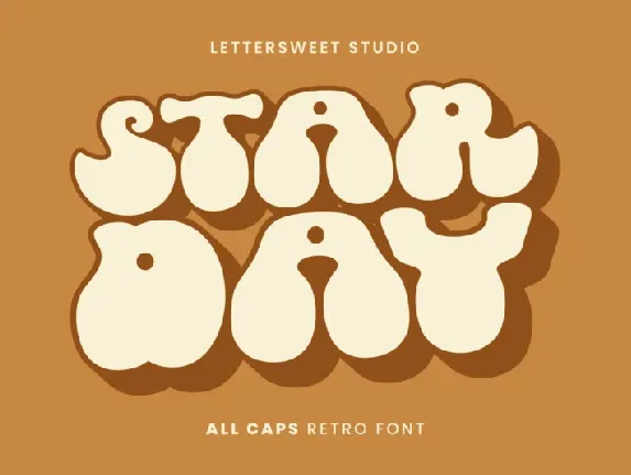 Starday font