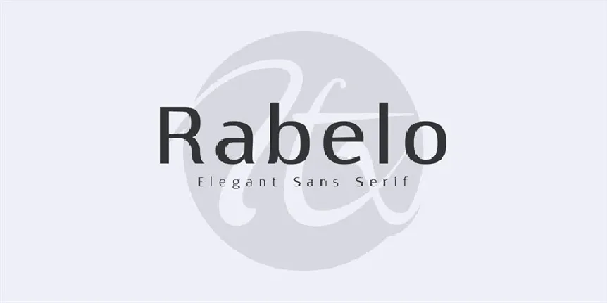 Rabelo font