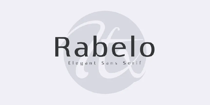 Rabelo font