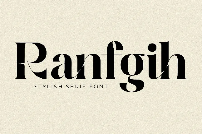 Ranfgih font