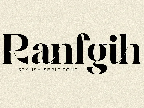 Ranfgih font