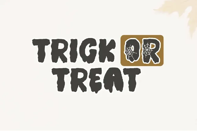 Halloween witches font