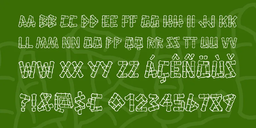 Hanalei font