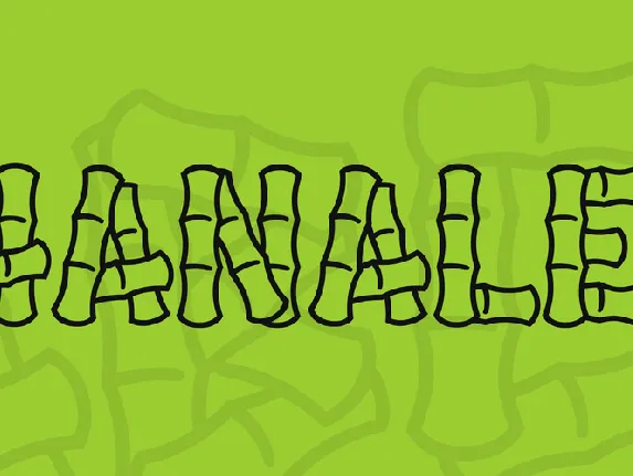 Hanalei font