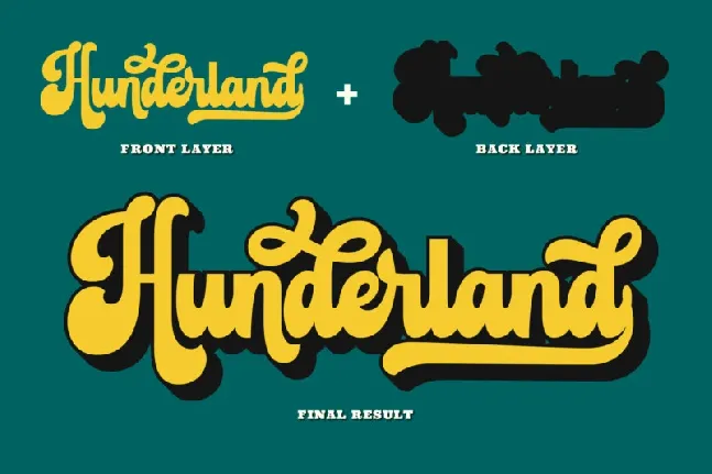 Hunderland font