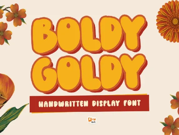 Goldy Boldy font