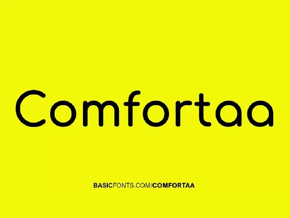 Comfortaa font