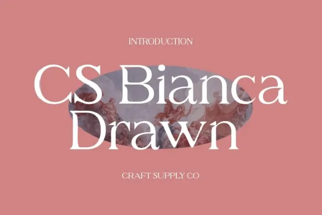 CS Bianca Drawn font