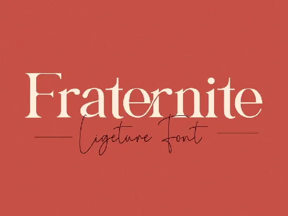 Fraternite font