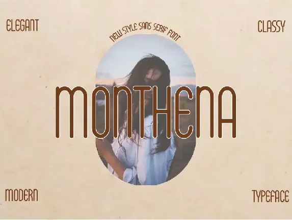 Monthena font