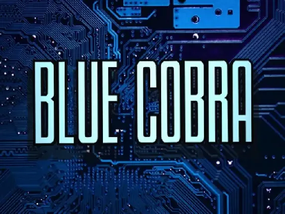 Blue Cobra Display font