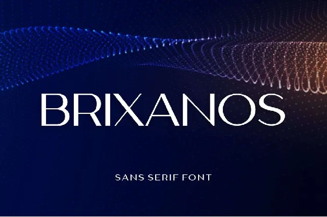 Brixanos font