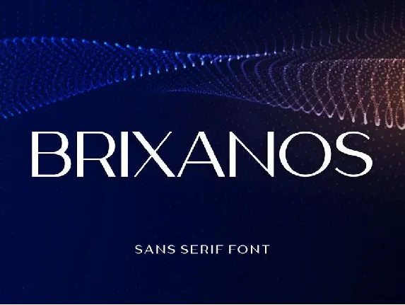 Brixanos font