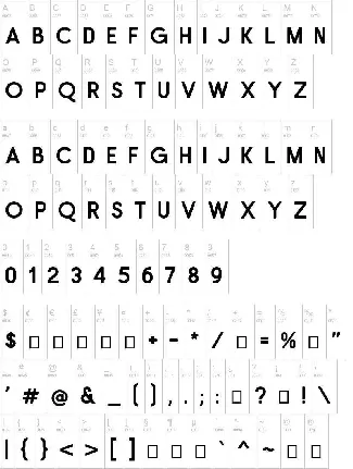 Bontang font