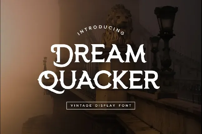 Dream Quacker font