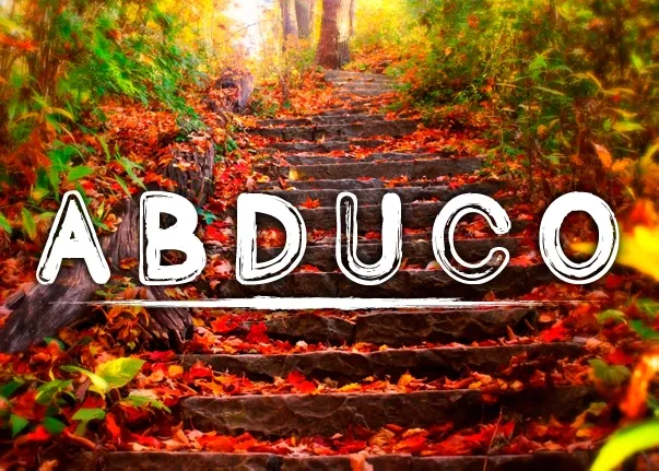 Abduco font