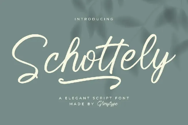 Schottely font