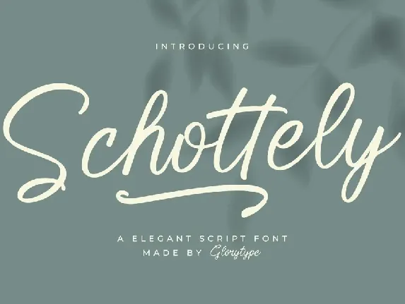 Schottely font