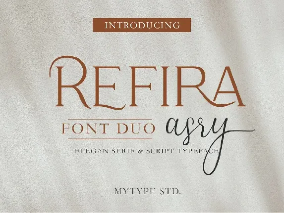 Refira Asry font