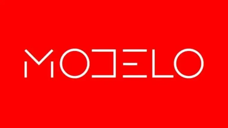 Modelo Display font