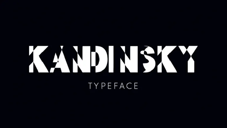 Kandinsky font