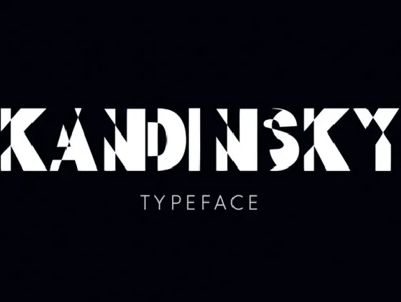 Kandinsky font