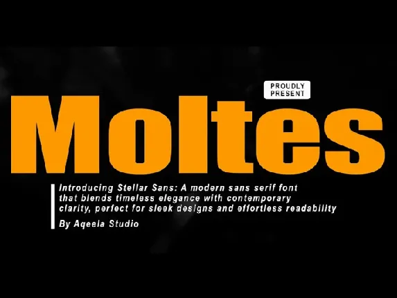 Moltes font