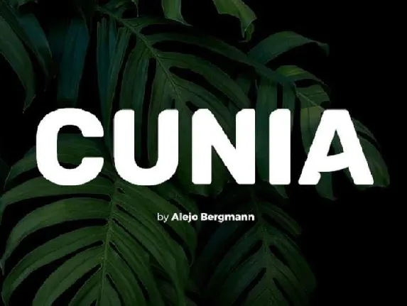 Cunia font