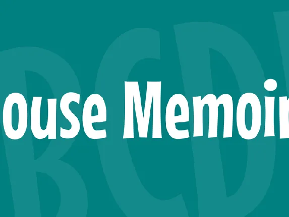 Mouse Memoirs font