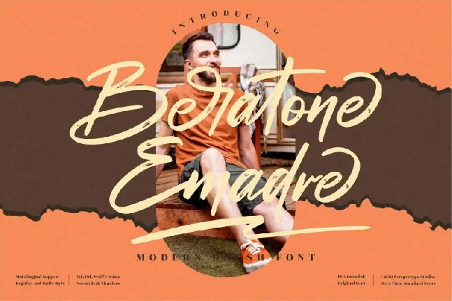 Beratone Emadre font