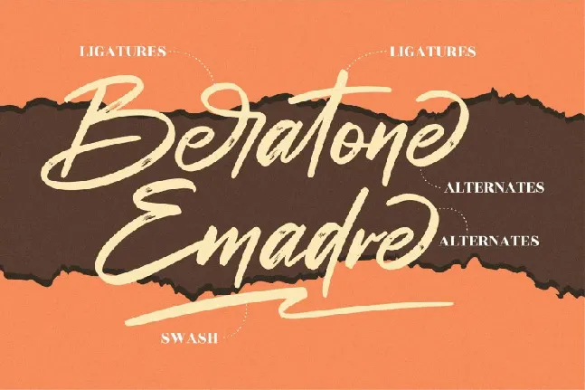 Beratone Emadre font