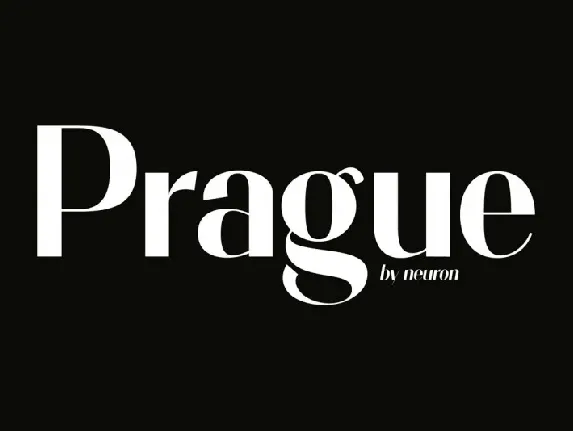 Prague font