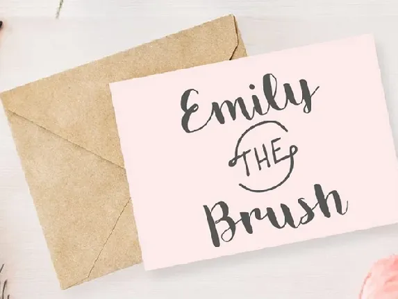 Emily The Free font