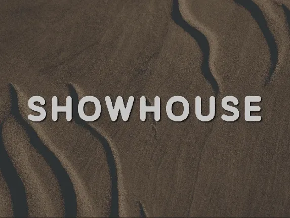 Showhouse font