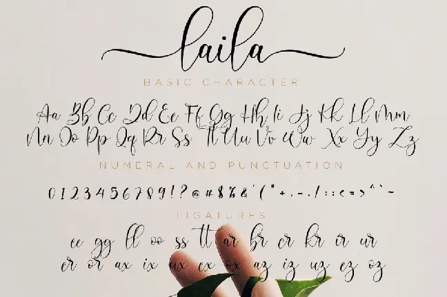 Laila font