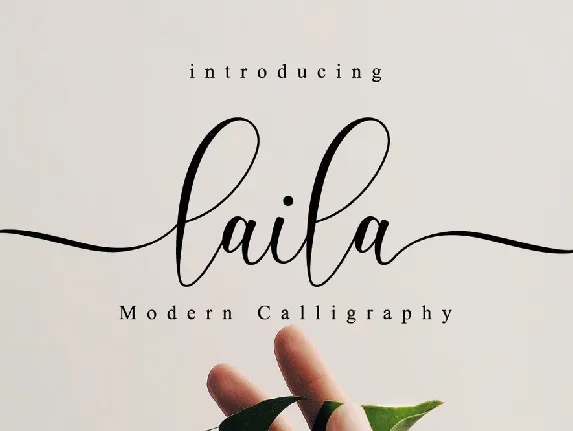 Laila font